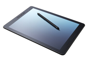 Android Tablet On Transparent PNG
