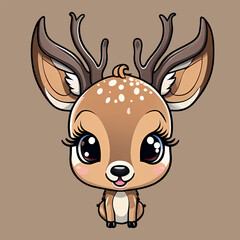 Christmas Reindeer - Merry Christmas