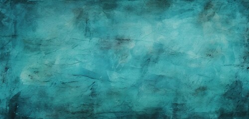 Sinister turquoise grunge  with abstract distress. Grunge Background.
