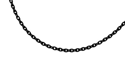 Chain black silhouette