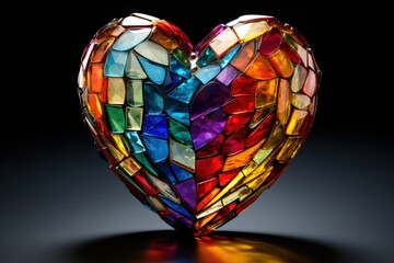 Mosaic Heart 