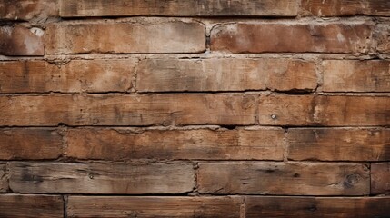 Rustic Brick Wall Texture Background