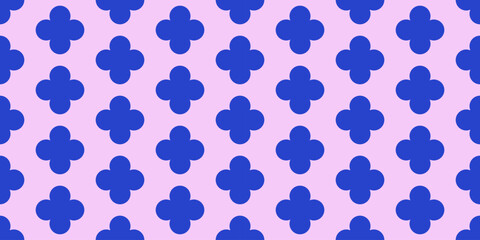 Contemporary abstract colorful seamless pattern. Modern geometric shapes pattern