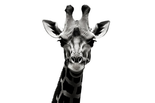 Elegant Giraffe Portrait Unveiled