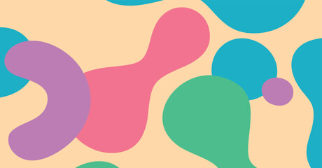 Abstract colorful geometric background. Liquid color background design