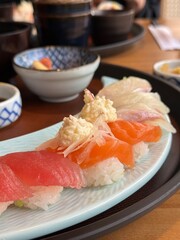Salmon sushi