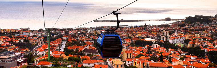 the capital of madeira funchal panorama