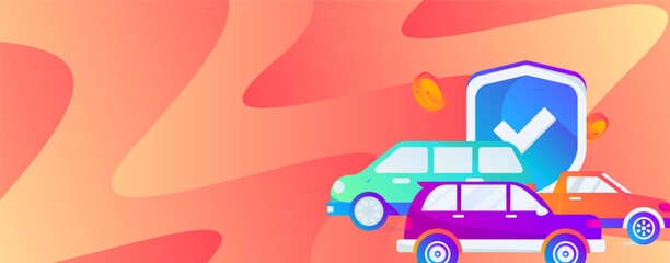 Buy insurance for car flat character vector concept operation illustration  © Lyn Lee