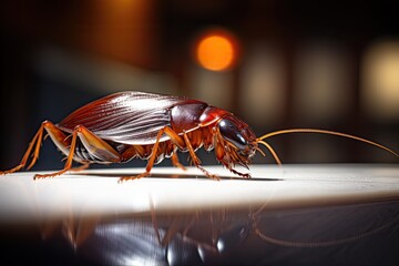 cockroach high resolution HD large format not blurry (AI Generator)