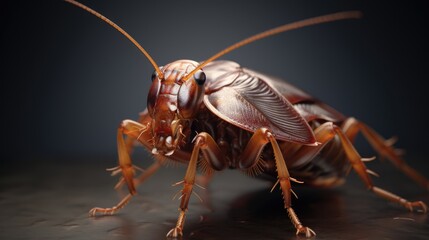 cockroach high resolution HD large format not blurry (AI Generator)
