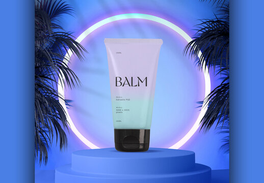 Cream Product Mockup