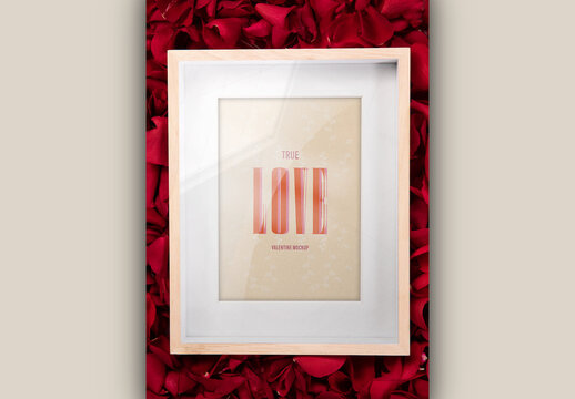 Valentines Day Frame Mockup