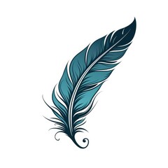 Obraz premium Beautiful Feather illustration