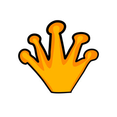 Doodle Crown Vektor 