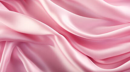 Obraz premium pink silk fabric texture