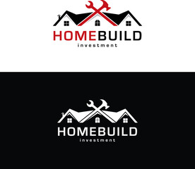 Home Build Logo in Vector