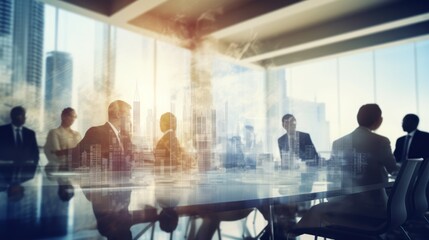 Fototapeta premium close up business men and team present project and the meeting rooms, financial, technology, office, adult, computer, modern, professional, office, success, target, contact, win