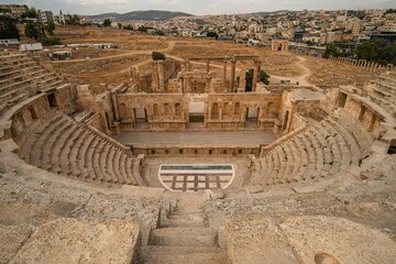 The ancient city of Jerash