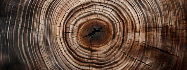 A high-detail macro photography shot of a cross-section of a tree trunk