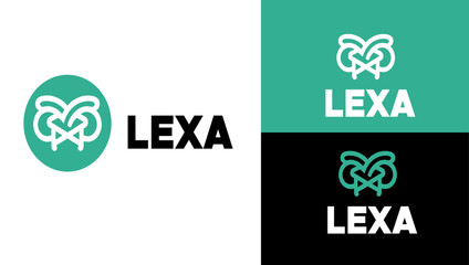 Lexa Chat Board logo design. Logo design, Lexa logo design, best logo design, dynamic logo design, simple logo design 