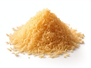 Breadcrumbs isolated on white background