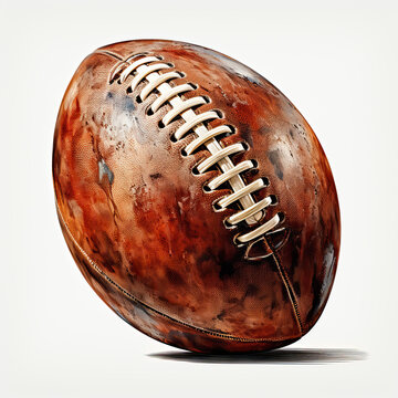recommend clip art: watercolor Super Bowl clipart, Generative Ai