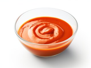 Buffalo sauce isolated on white background