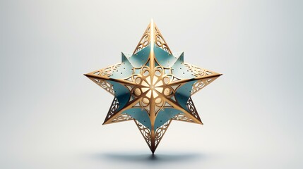 gold star on a white background