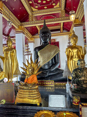 Buddha statue at Wat Phra Si Ratana Mahathat Woramahawihan, Phitsanulok, Thailand