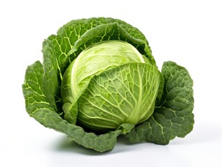 Fototapeta premium Cabbage isolated on white background