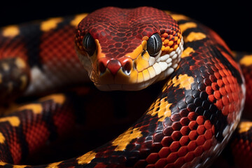 Fototapeta premium Close-up Photo of a Milk Snake