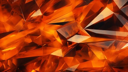 orange crystals pattern, copy space, 16:9