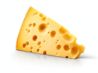 Cheese isolated on white background