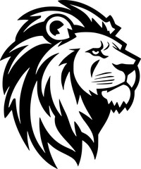Lion - High Quality Vector Logo - Vector illustration ideal for T-shirt graphic
