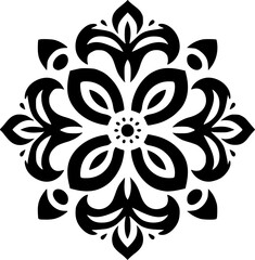 Mandala - High Quality Vector Logo - Vector illustration ideal for T-shirt graphic