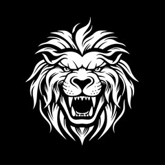Lion - High Quality Vector Logo - Vector illustration ideal for T-shirt graphic