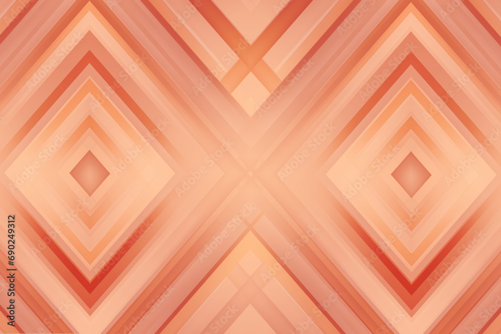 Fototapete abstract hitech technology soft light peach and orange background with line light gradient pattern g