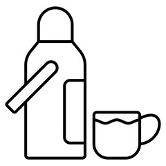 Hot Drink  Icon Element For Design