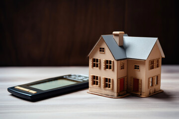 Concept of buying your own home and mortgage