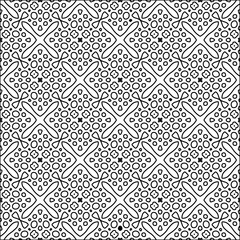 
Black lines on white background.
Wallpaper with figures from lines. Abstract wallpaper. Black  pattern for web page, textures, card, poster, fabric, textile. Monochrome design. 