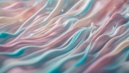 Obraz premium Colorful abstract waves that inspires movement and energy