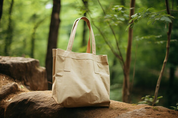 Sustainable Shopping Recycling bags - Ai generated - Generative Ai	