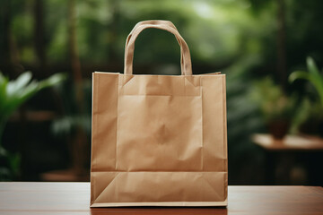 Sustainable Shopping Recycling bags - Ai generated - Generative Ai	