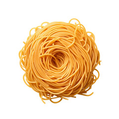 spaghetti pasta isolated on transparent background