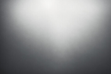 black metal texture with gradient. Light falls on metal. Background with glare on the surface