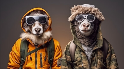 Apocalyptic Paws: Animals in Post-Apocalyptic Fashion for Impactful Ads