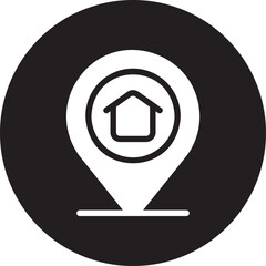 address glyph icon