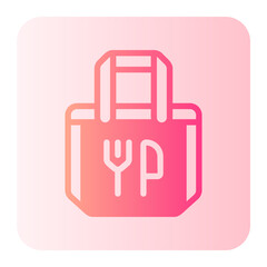 bag gradient icon