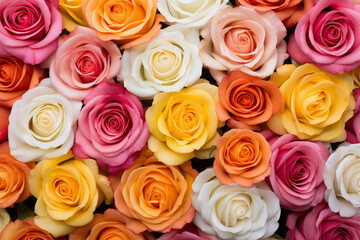 roses background