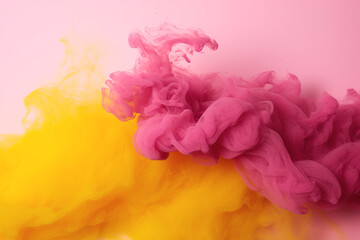 Yellow and pink background